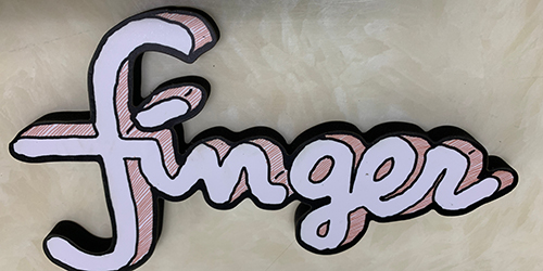 亞克力裝飾字;裝飾字;日合裝飾字制作