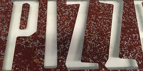 雷朋精工字;連鎖店精工字;日合精工字制作