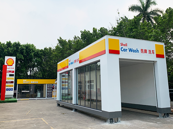 加油站整店標識;日合整店標識制作