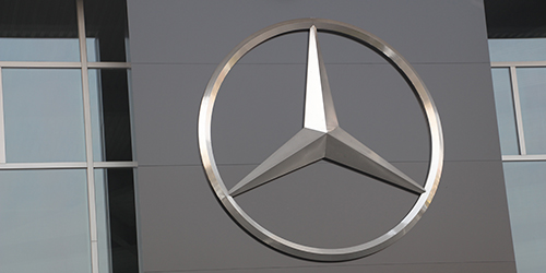 奔馳logo;車標(biāo)logo；日合門頭logo制作