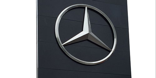 奔馳logo;車標(biāo)logo；日合門頭logo制作