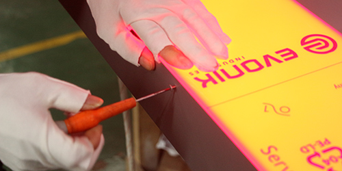 保時捷發光字;門頭發光字;日合發光字制作