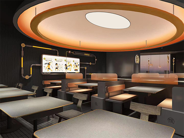 探魚門頭招牌定制；連鎖餐飲門頭定制；中山標識標牌廠家